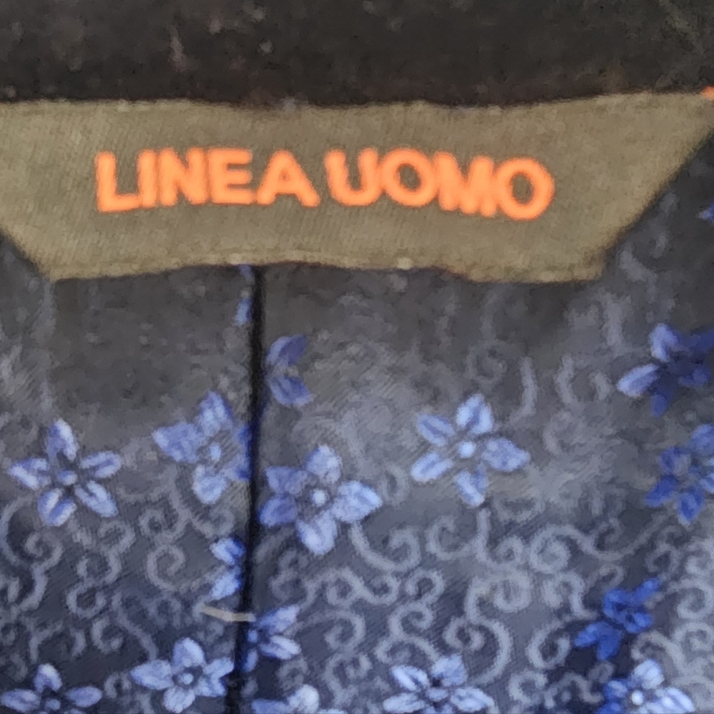 Linea Uomo Men's Velvet Blazer Size 48 Suit Jacket Coat - Picture 13 of 13